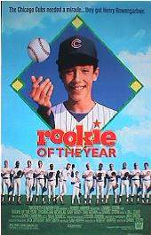 ROOKIE OF THE YEAR original issue rolled 1-sheet movie poster