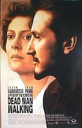 DEAD MAN WALKING original issue rolled double sided 1-sheet movie poster