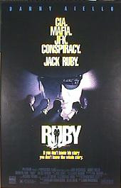 RUBY 1992 original issue rolled 1-sheet movie poster