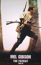 PATRIOT,THE original issue rolled double sided Advance 1-sheet movie poster