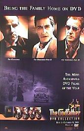 GODFATHER,THE original issue rolled DVD Style A 1-sheet movie poster