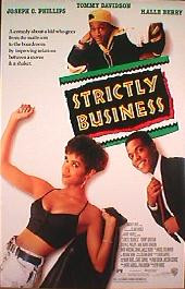 STRICTLY BUSINESS original issue rolled 1-sheet movie poster