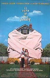 IT RUNS IN THE FAMILY original issue rolled double sided 1-sheet movie poster