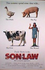 SON IN LAW original issue rolled double sided Advance 1-sheet movie poster