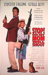 STOP OR MY MOM WILL SHOOT original issue rolled double sided Advance 1-sheet movie poster