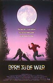 BORN TO BE WILD original issue rolled double sided 1-sheet movie poster