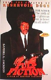 PULP FICTION original issue rolled British Promo movie poster