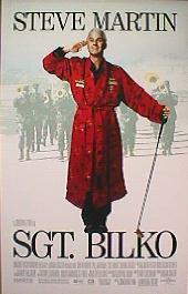 SGT. BILKO original issue rolled double sided 1-sheet movie poster