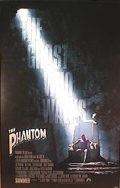 PHANTOM,THE original issue rolled Advance 1-sheet movie poster