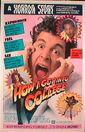 HOW I GOT INTO COLLEGE original issue rolled 1-sheet movie poster