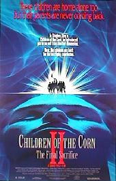 CHILDREN OF THE CORN II  original issue rolled 1-sheet movie poster