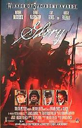 GLORY original issue rolled Video 1-sheet movie poster