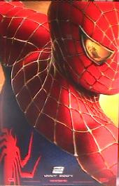 SPIDERMAN 2 original issue rolled double sided Advance A 1-sheet movie poster