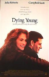 DYING YOUNG original issue rolled double sided 1-sheet movie poster