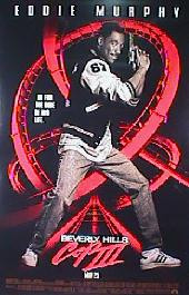 BEVERLY HILLS COP III original issue rolled double sided Advance 1-sheet movie poster