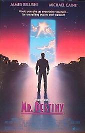 MR. DESTINY original issue rolled double sided 1-sheet movie poster