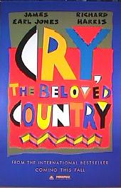 CRY THE BELOVED COUNTRY original issue rolled 1-sheet movie poster