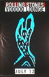 VOODOO LOUNGE original issue rolled Album Poster