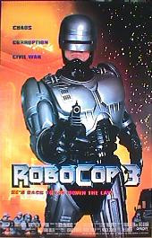 ROBOCOP3 original issue rolled double sided Style B 1-sheet movie poster