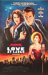 LOVE AT LARGE original issue rolled 1-sheet movie poster