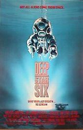 SEEP STAR SIX original issue rolled 1-sheet movie poster