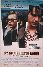 MY OWN PRIVATE IDAHO original issue rolled International 1-sheet movie poster