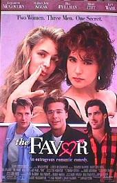 FAVOR,THE original issue rolled double sided 1-sheet movie poster