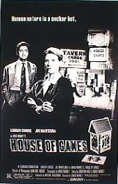 HOUSE OF GAMES original issue rolled 1-sheet movie poster