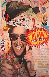 PLAIN CLOTHES original issue rolled 1-sheet movie poster
