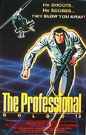 PROFESSIONAL:GOLGO 13 original issue rolled 1-sheet movie poster