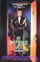 MY BOYFRIEND'S BACK original issue rolled double sided 1-sheet movie poster