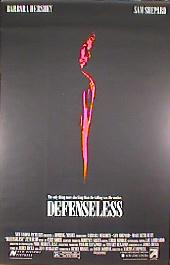 DEFENSELESS original issue rolled 1-sheet movie poster