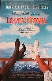 LEAVING NORMAL original issue rolled double sided 1-sheet movie poster