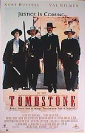 TOMBSTONE original issue rolled Promo movie poster