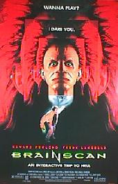 BRAINSCAN original issue rolled 1-sheet movie poster