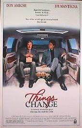 THINGS CHANGE original issue rolled 1-sheet movie poster