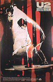 U2:RATTLE AND HUM original issue rolled Regular 1-sheet movie poster