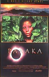 BARAKA original issue rolled 1-sheet movie poster