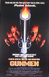 GUNMEN original issue rolled double sided Style A 1-sheet movie poster