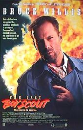 LAST BOYSCOUT,THE original issue rolled Style B 1-sheet movie poster