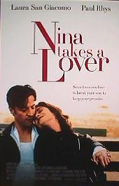 NINA TAKES A LOVER original issue rolled double sided 1-sheet movie poster