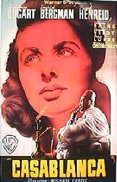 CASABLANCA original issue rolled International E Reprint 1-sheet movie poster