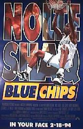 BLUE CHIPS original issue rolled double sided 1-sheet movie poster
