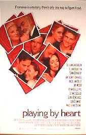 PLAYING BY HEART original issue rolled 1-sheet movie poster