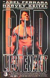BAD LIEUTENANT original issue rolled 1-sheet movie poster