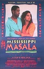 MISSISSIPPI MASALA original issue rolled 1-sheet movie poster