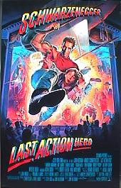 LAST ACTION HERO original issue rolled Glossy Regular 1-sheet movie poster