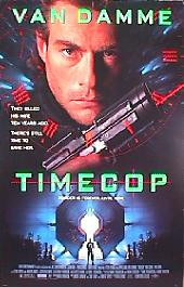 TIME COP original issue roled 1-sheet movie poster