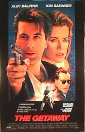 GETAWAY,THE original issue rolled double sided 1-sheet movie poster