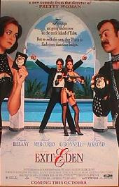 EXIT TO EDEN original issue rolled 1-sheet movie poster